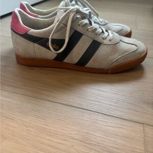 Gola Cream and Pink Casual Sneakers